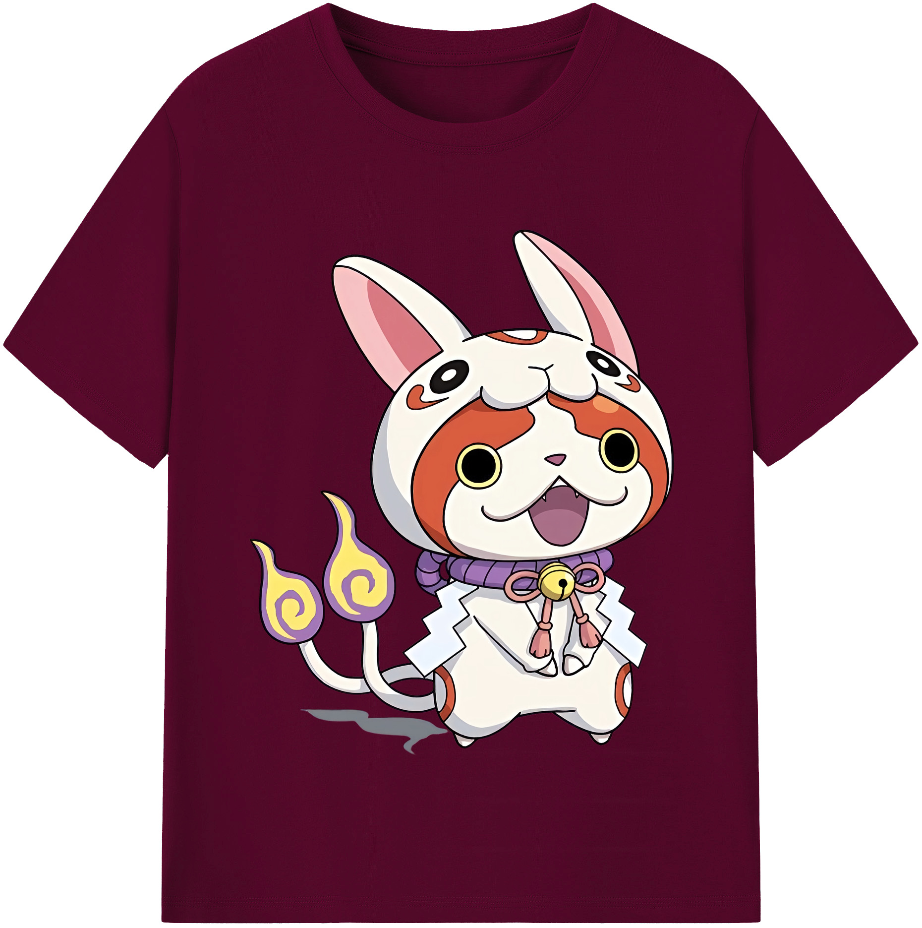（画像用） 妖怪ウォッチ Yo-kai Watch レディースカジュアルプリントTシャツ（綿100％）